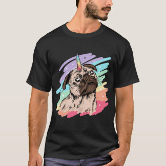 Camiseta Foto do Pug Malvado