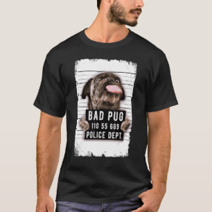 Camiseta Foto do Pug Mug