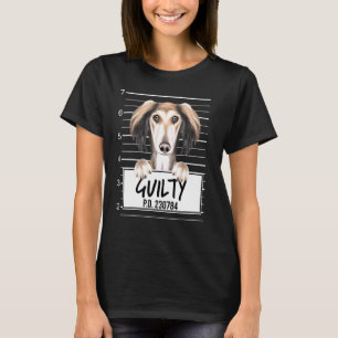 Camiseta Foto do Saluki Culpado
