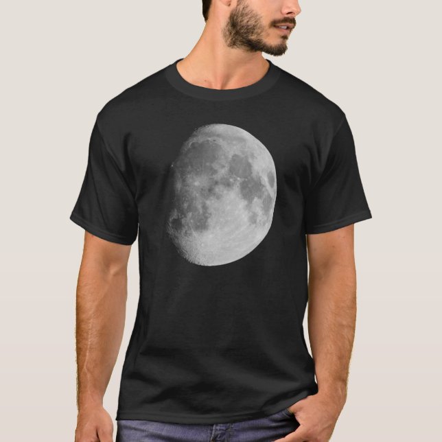 Camiseta Foto do t-shirt das mulheres da lua (Frente)