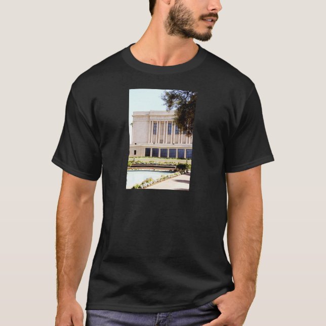 Camiseta foto do templo mórmon lds mesa arizona (Frente)