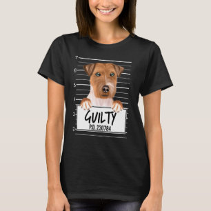 Camiseta Foto do Terrier Russell Culpado