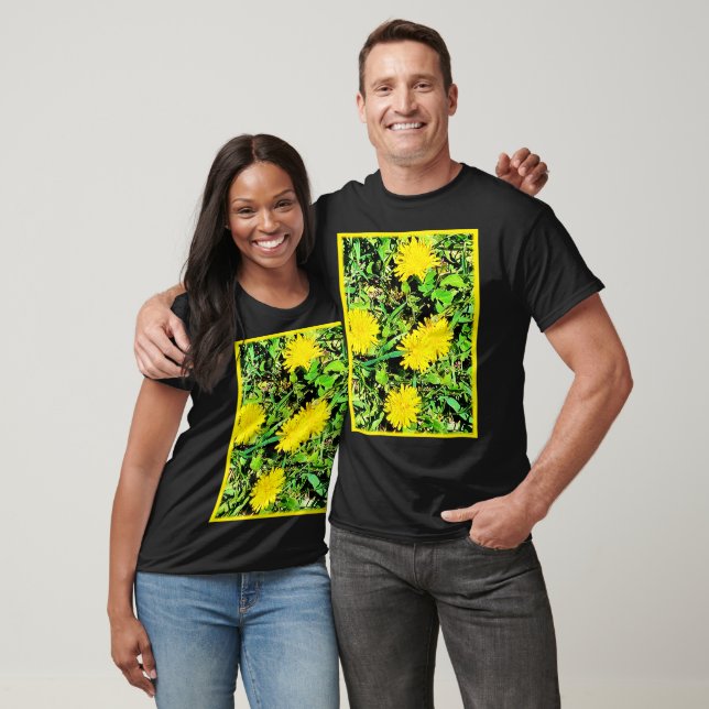 Camiseta Foto dos Dandelions de Montanha. Comprar Agora (Unissex)