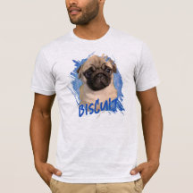 Foto e Nome Personalizados de Pug Cachorrinho Fofo