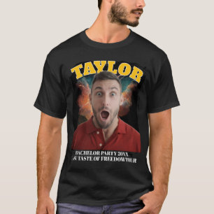 Camiseta Foto e Texto de Concerto Pirata Personalizado Dive