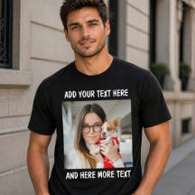 Foto e Texto ou Nome Personalizado
