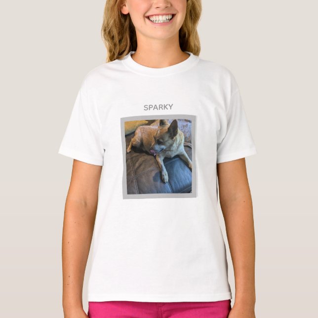 Camiseta Foto e Texto Personalizados (Frente)