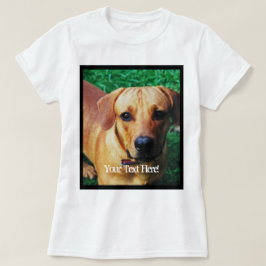 Camiseta Foto e Texto Personalizados Impressos