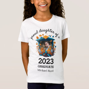 Camiseta Foto em arco Pai orgulhoso do Formando T-Shirt 202