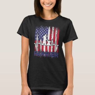 Camiseta Foto em Farrier de Ferradura Hoof Trimming Equine