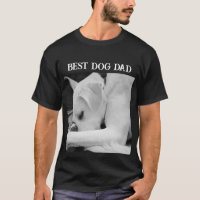 Foto em preto e branco de Cachorro Bonito Descansa