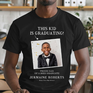 Camiseta Foto Engraçada Essa Criança Está se Graduando Grad