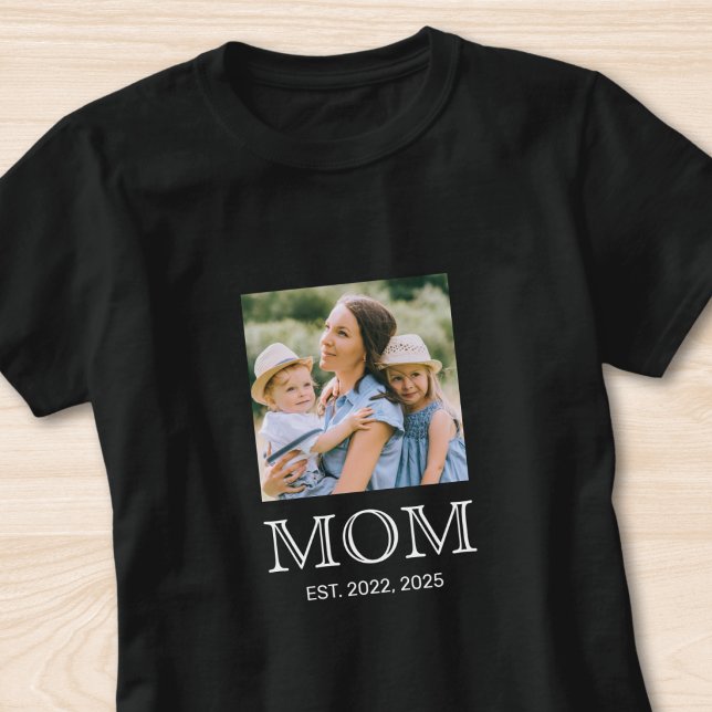 Camiseta Foto Estabelecida pela Mamãe (Criador carregado)