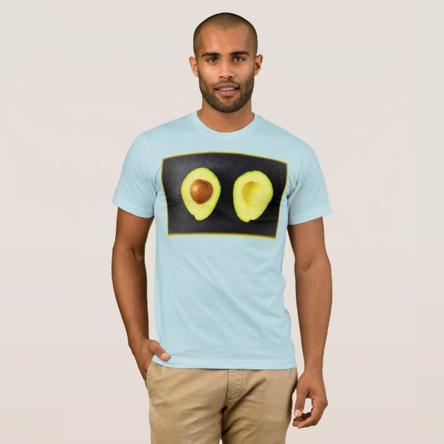 Camiseta Foto "Fruta Avocado". Compre agora (Frente Completa)