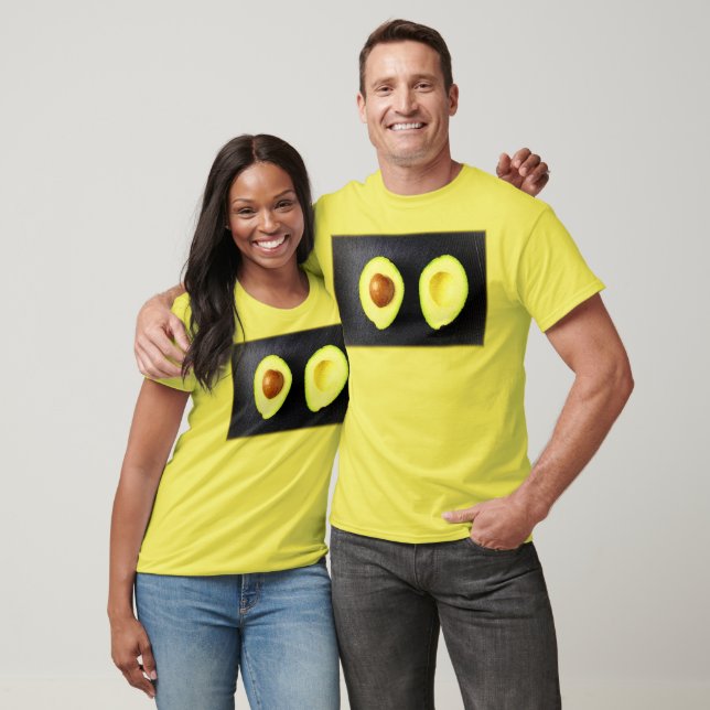 Camiseta Foto "Fruta Avocado". Compre agora (Unissex)