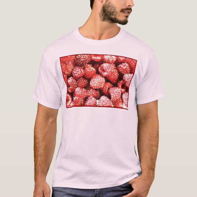 Camiseta Foto "Fruta de framboesas". Compre agora (Frente)