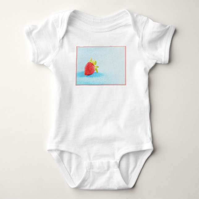 Camiseta Foto "Fruta de Morango". Compre agora (Frente)