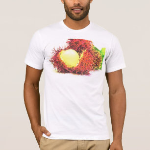 Camiseta Foto "Fruta Rambutan". Compre agora