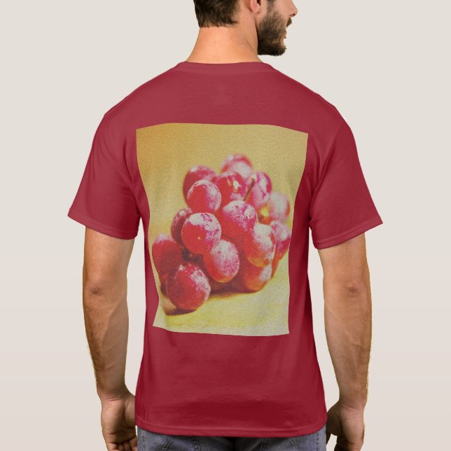 Camiseta Foto "Grape" Bonita. Compre agora (Verso)