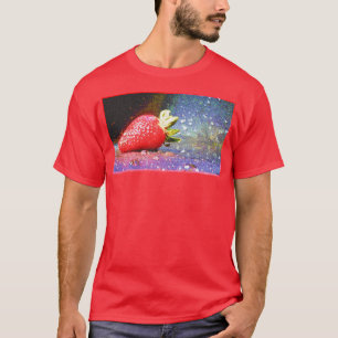 Camiseta Foto "Morango Brilhante". Compre agora