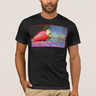 Camiseta Foto "Morango Brilhante". Compre agora