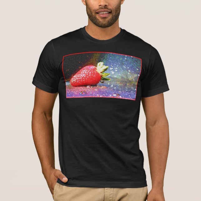 Camiseta Foto "Morango Brilhante". Compre agora (Frente)