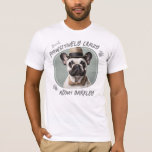 Camiseta Foto Pawsitivamente Louca Sobre Pet<br><div class="desc">Pawsitivamente Louco sobre a sua personalização de um animal de estimação/cão. Excelente para seu amante familiar. A IA gerou foto de preenchimento. Substitua por sua própria foto do seu animal de estimação.</div>