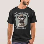 Camiseta Foto Pawsitivamente Louca Sobre Pet<br><div class="desc">Pawsitivamente Louco sobre a sua personalização de um animal de estimação/cão. Excelente para seu amante familiar. A IA gerou foto de preenchimento. Substitua por sua própria foto do seu animal de estimação.</div>