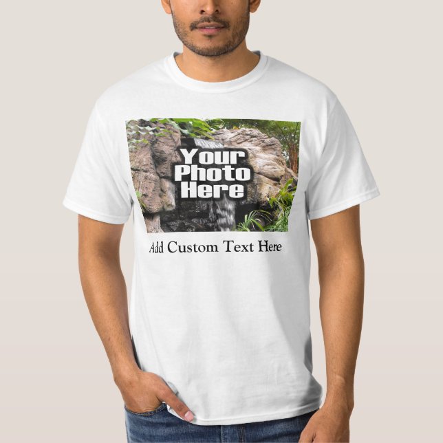 Camiseta Foto personalizada a cores (Frente)