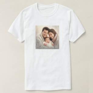 Camiseta Foto personalizada (Adicionar sua própria foto e/o