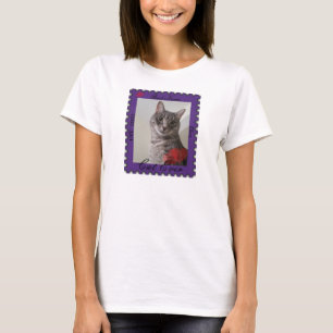 Camiseta Foto personalizada Camisa-T feminina