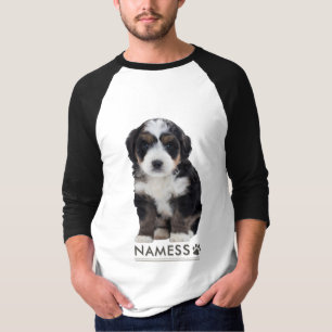 Camiseta Foto Personalizada Com O Nome Do Seu Cachorro