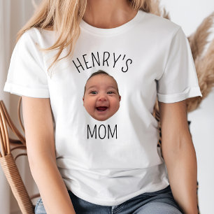 Camiseta Foto Personalizada Criança Personalizada Face Bebê