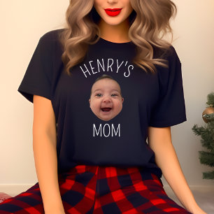 Camiseta Foto Personalizada Criança Personalizada Face Bebê