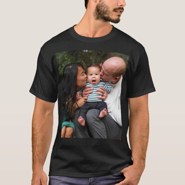 Camiseta Foto Personalizada Customizada (Frente)