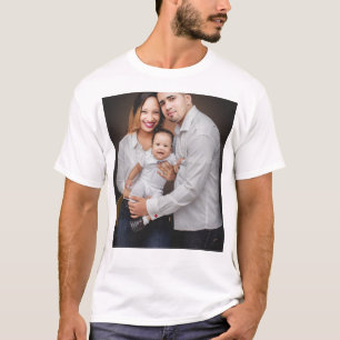 Camiseta Foto Personalizada da Família Custom