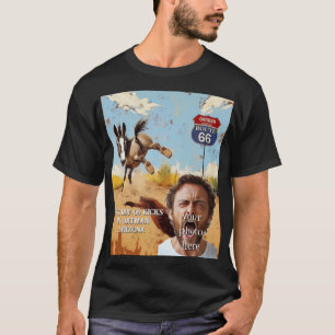 Camiseta Foto Personalizada da Rota 66 em Oatman