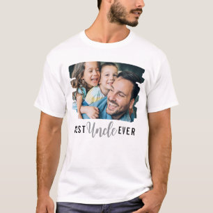 Camiseta Foto personalizada da sobrinha do melhor tio nunca
