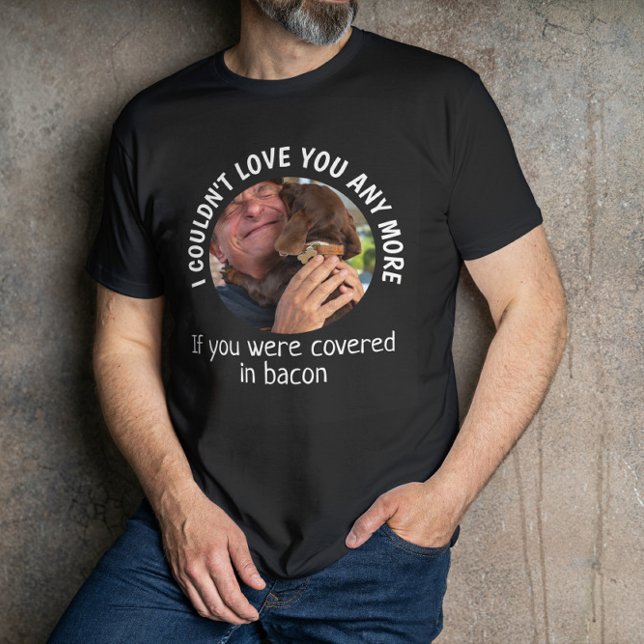 Camiseta Foto Personalizada de Cotação de Cães Engraçado do (Criador carregado)