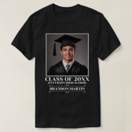 Camiseta Foto Personalizada de Formatura Graduado de 2026 O