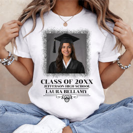 Camiseta Foto Personalizada de Formatura Graduado de 2026 O
