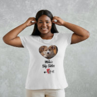 Foto personalizada de irmã mais velha do cão