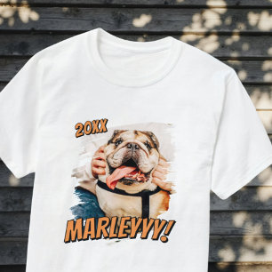 Camiseta Foto personalizada de Pet personalizada do Modern