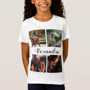 Camiseta Foto personalizada do Cavalo Equestre