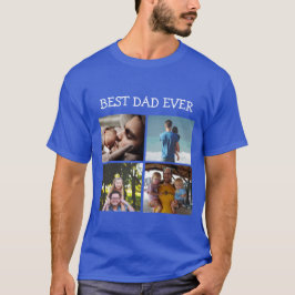 Camiseta Foto personalizada do melhor Pai
