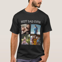 Camiseta Foto personalizada do melhor Pai