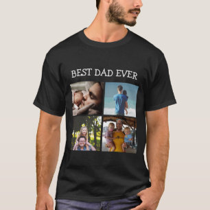 Camiseta Foto personalizada do melhor Pai  