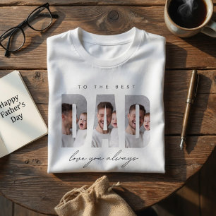 Camiseta Foto Personalizada do Papai   Melhor Papai do Mund