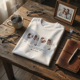 Camiseta Foto Personalizada do Papai | Melhor Presente para