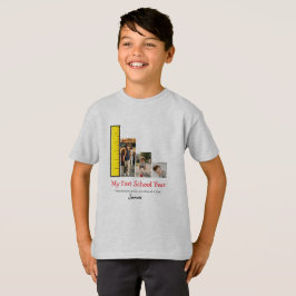 Camiseta Foto Personalizada do Primeiro Dia de Aula - Marco